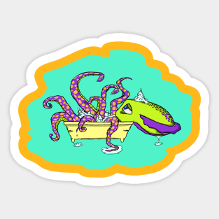 Squidy-Pap-Pap Sticker